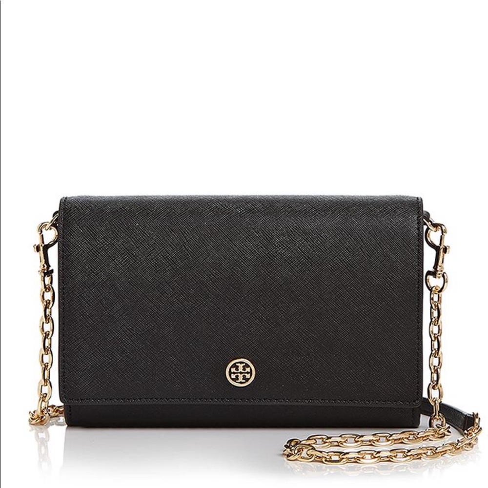 Tory Burch Robinson Chain Wallet